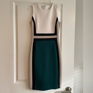 Calvin Klein fitted dress — size 2